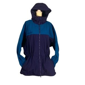 Columbia Sportswear Windbreaker Jacket Teal/Blue XL Outdoor Hiking Camping